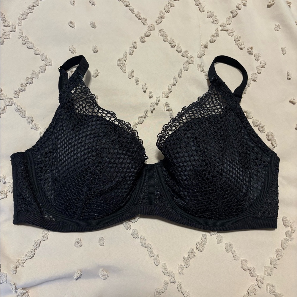 Elegant Black Lace Bra